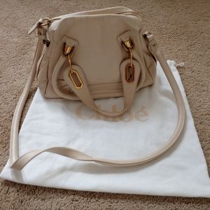 Chloe Paraty Small Ivory handbag